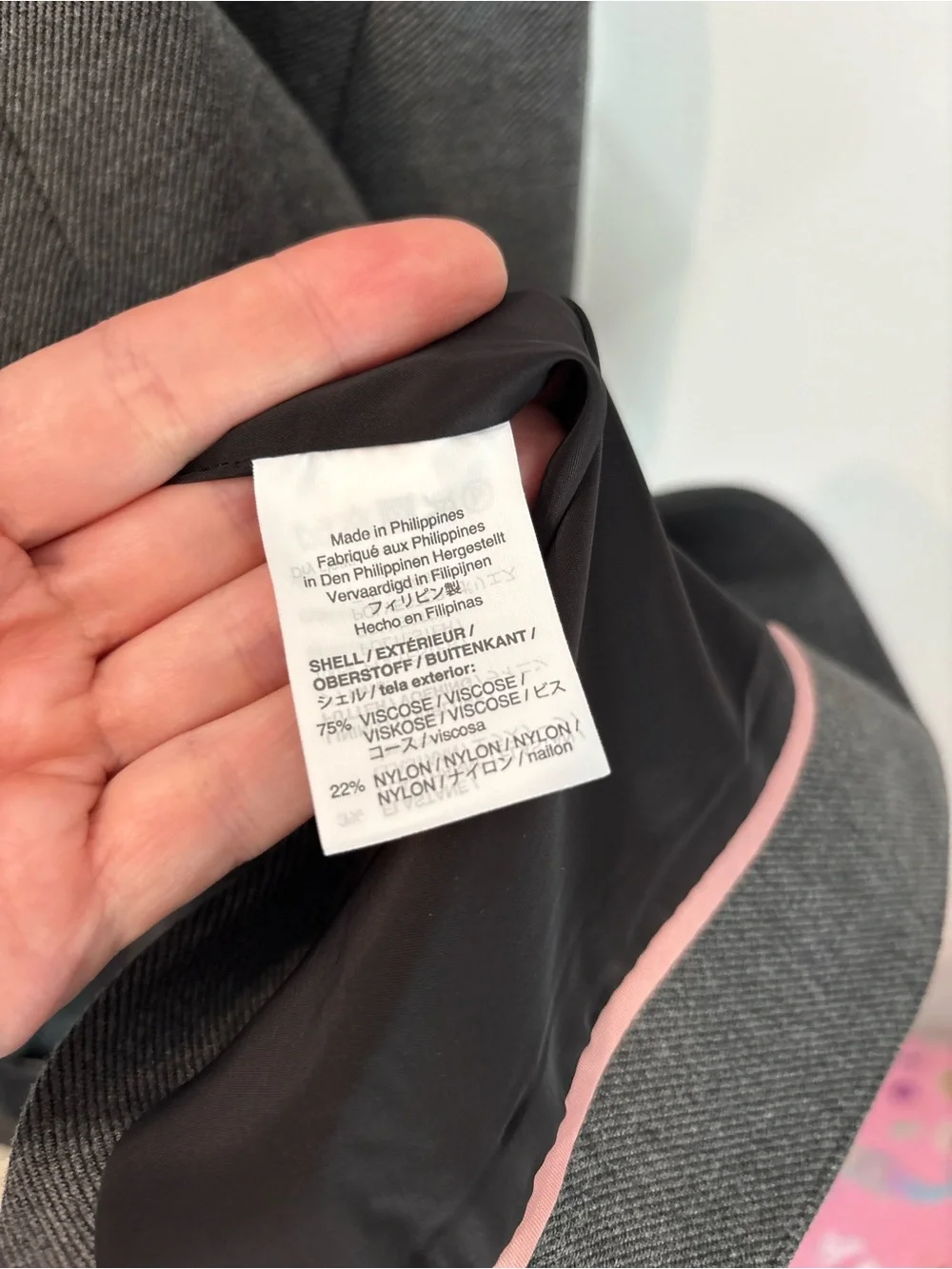 J. Crew 365 Going Out Charcoal Gray Blazer Jacket 8